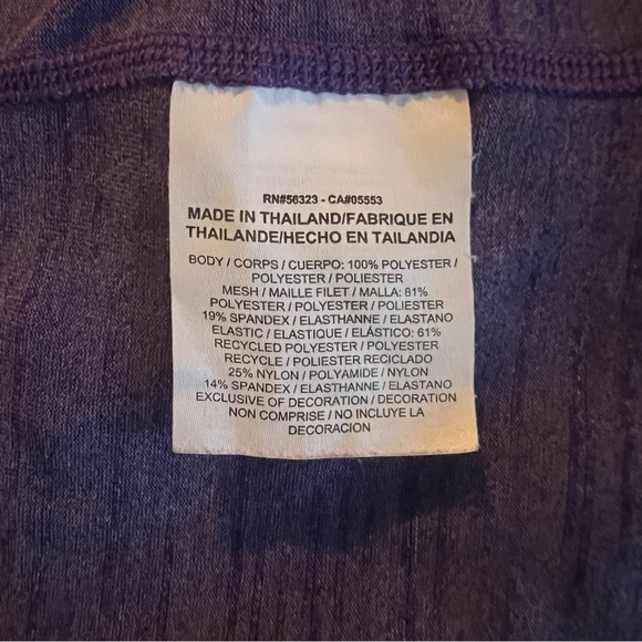 Nike Dri Fit Purple Tank Top Large - Picture 7 of 7